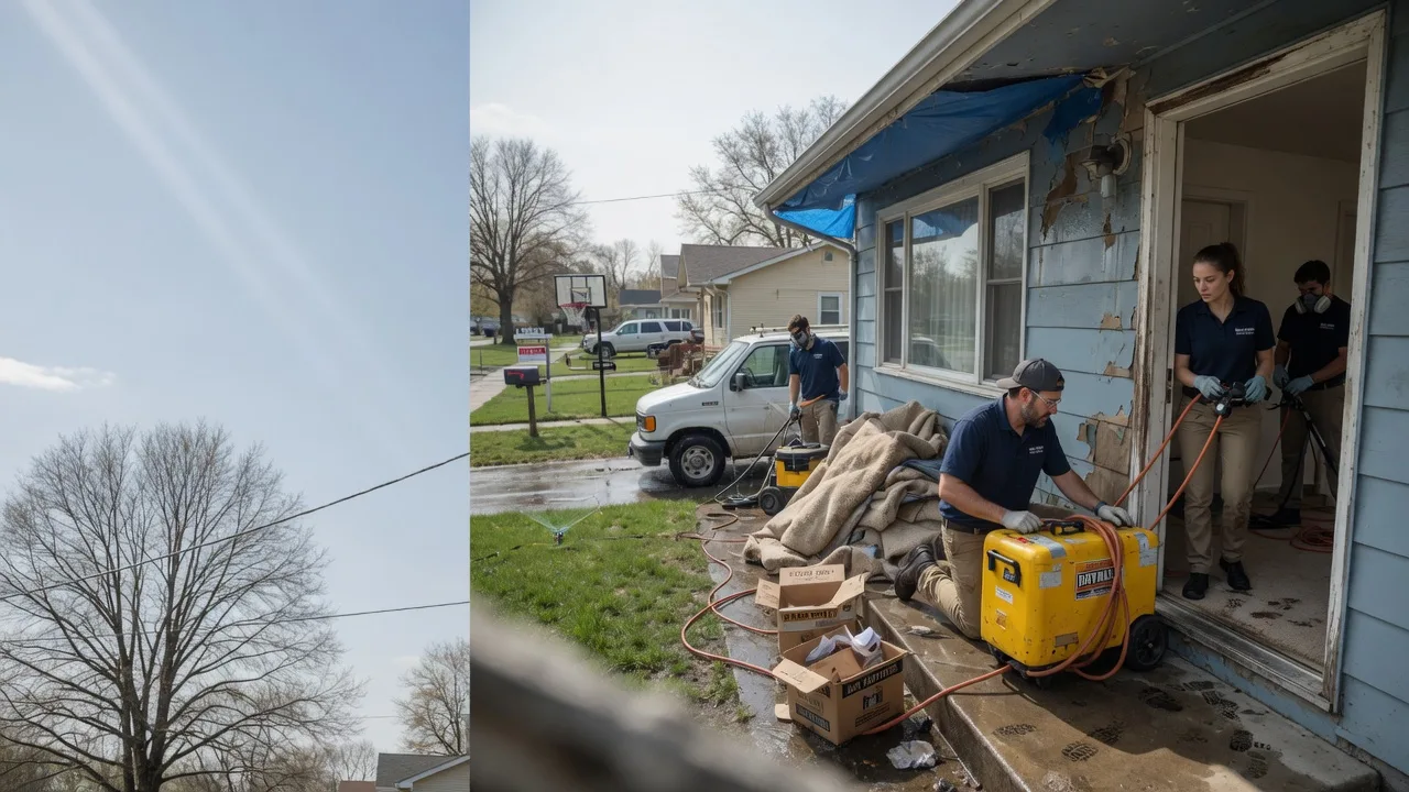 Basement Flood Cleanup in Bella Vista, AR near me